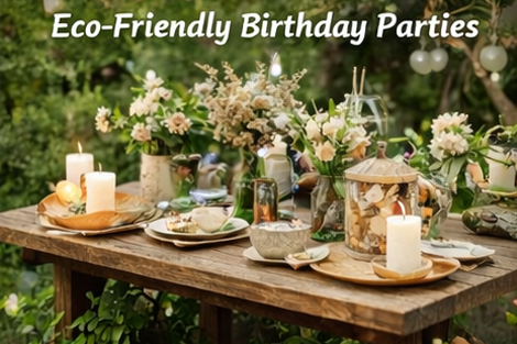 Sustainable and Eco-Friendly Birthday Parties