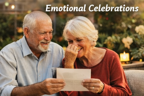 Emotional and Reflective Celebrations